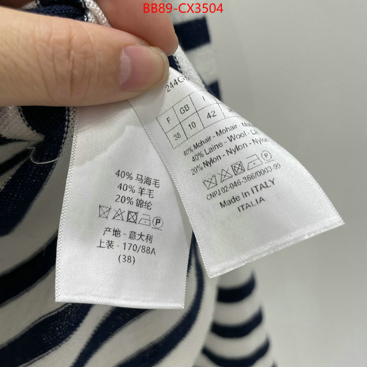 Clothing-Dior mirror copy luxury ID: CX3504 $: 89USD