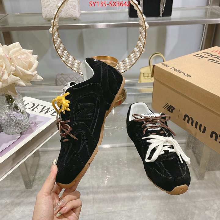 Women Shoes-Miu Miu designer high replica ID: SX3642 $: 135USD