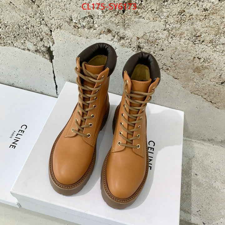 Women Shoes-Boots brand designer replica ID: SY6173 $: 175USD