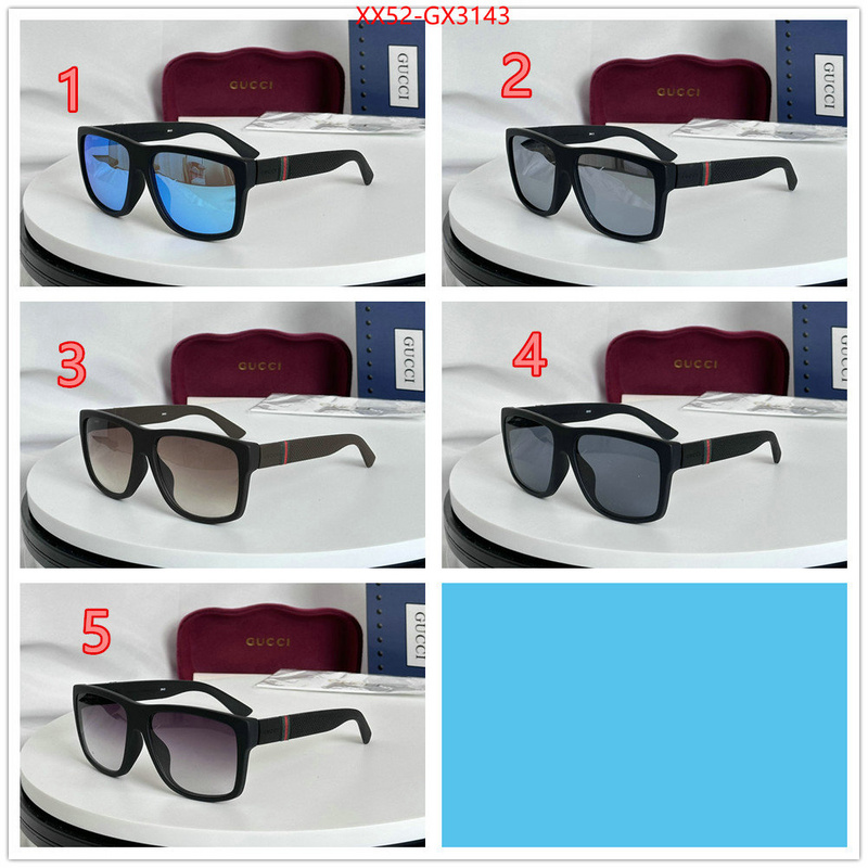 Glasses-Gucci luxury ID: GX3143 $: 52USD