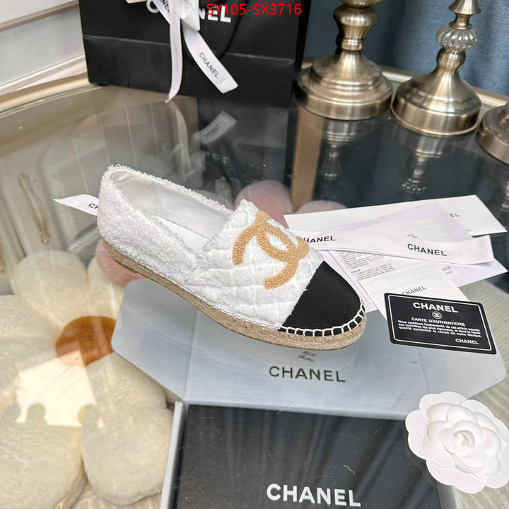 Women Shoes-Chanel can you buy knockoff ID: SX3716 $: 105USD