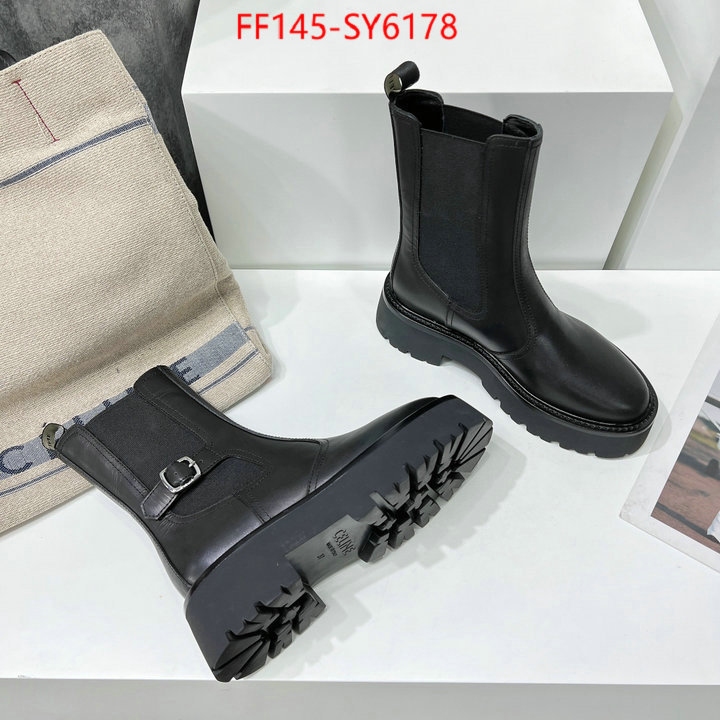 Women Shoes-Boots aaaaa+ replica designer ID: SY6178 $: 145USD