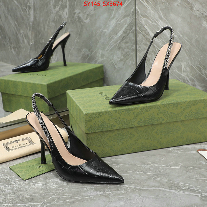 Women Shoes-Gucci how to buy replcia ID: SX3674 $: 145USD