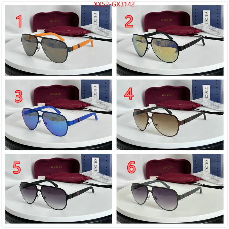 Glasses-Gucci how to buy replica shop ID: GX3142 $: 52USD