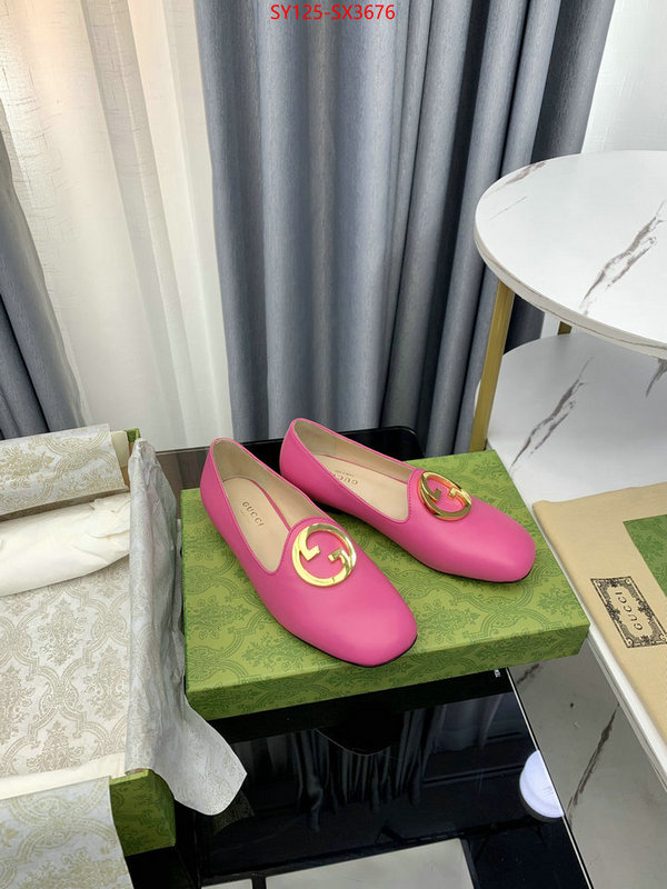 Women Shoes-Gucci what ID: SX3676 $: 125USD