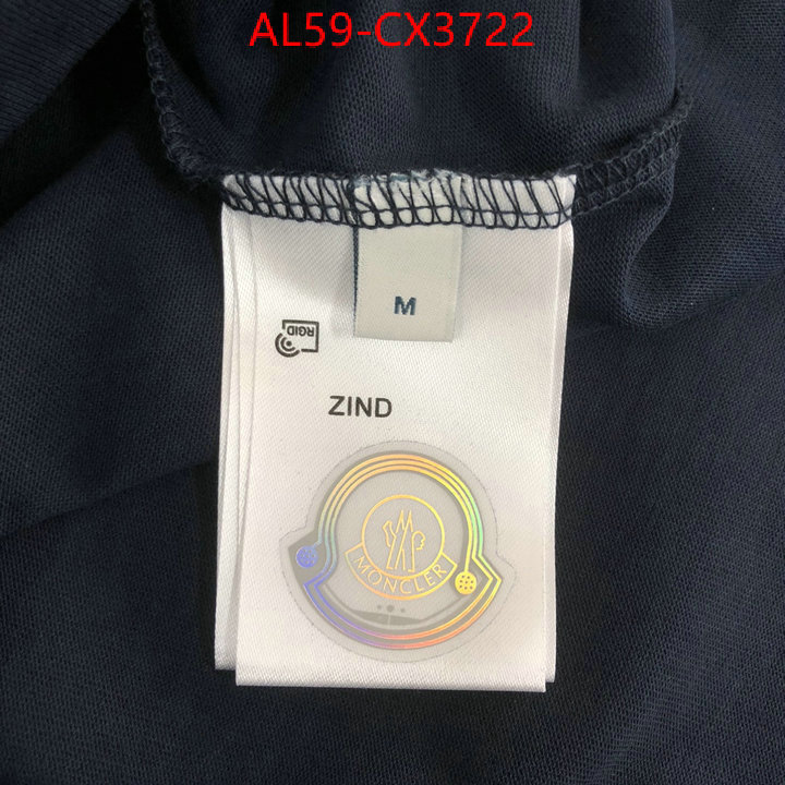 Clothing-Moncler wholesale china ID: CX3722 $: 59USD