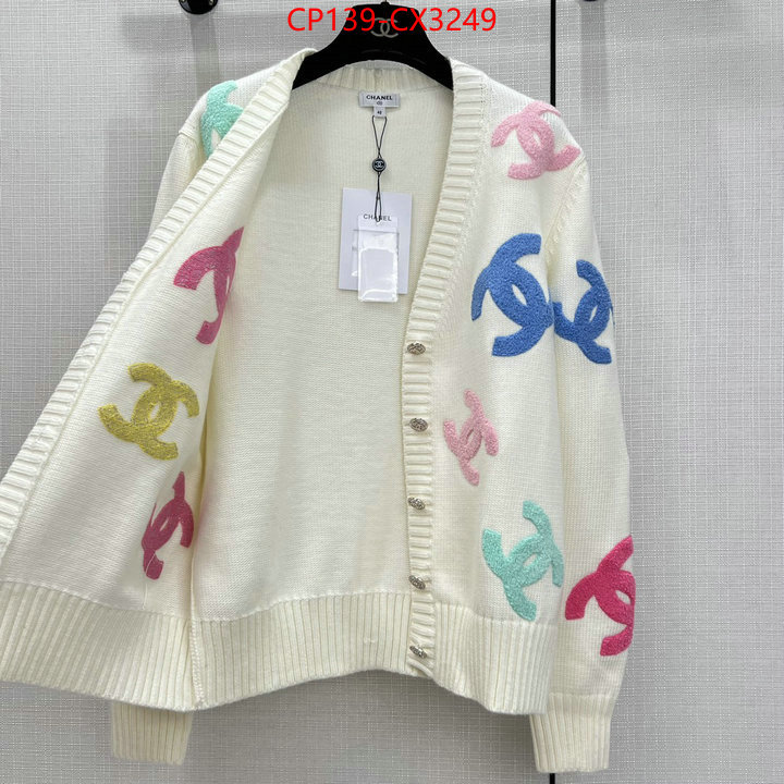 Clothing-Chanel what's the best place to buy replica ID: CX3249 $: 139USD