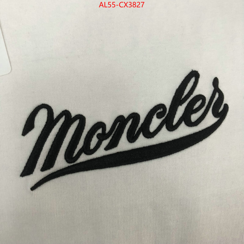 Clothing-Moncler buy high-quality fake ID: CX3827 $: 55USD