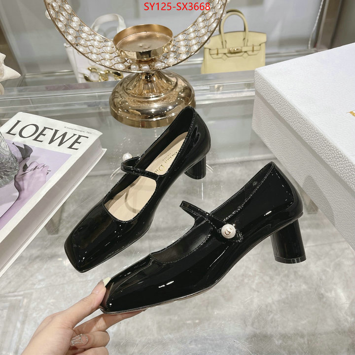 Women Shoes-Dior where can i buy the best quality ID: SX3668 $: 125USD
