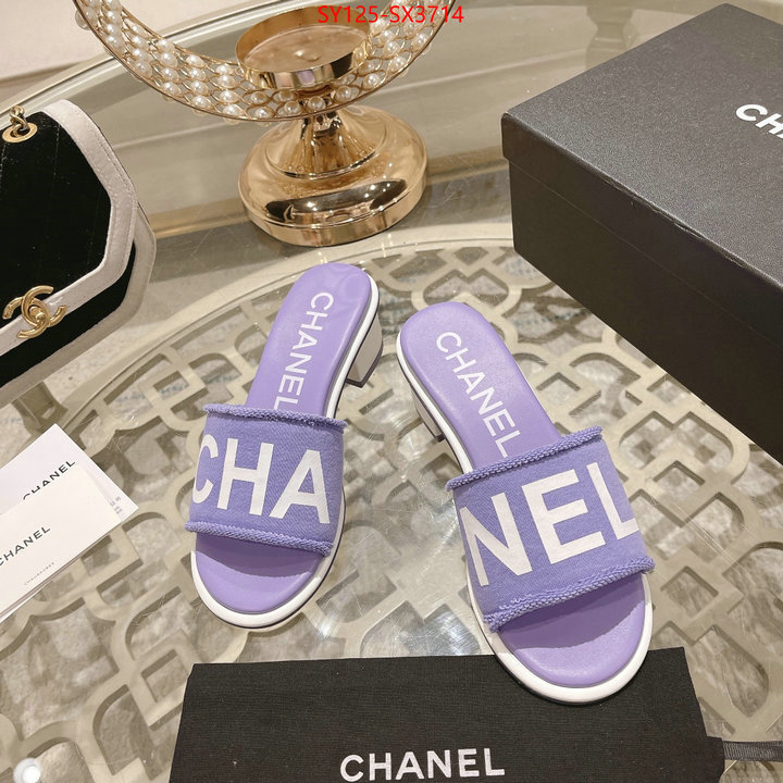 Women Shoes-Chanel wholesale 2024 replica ID: SX3714 $: 125USD