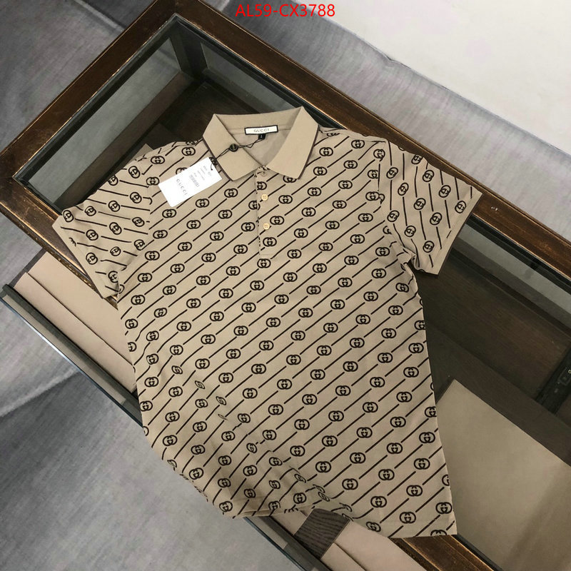 Clothing-Gucci customize best quality replica ID: CX3788 $: 59USD