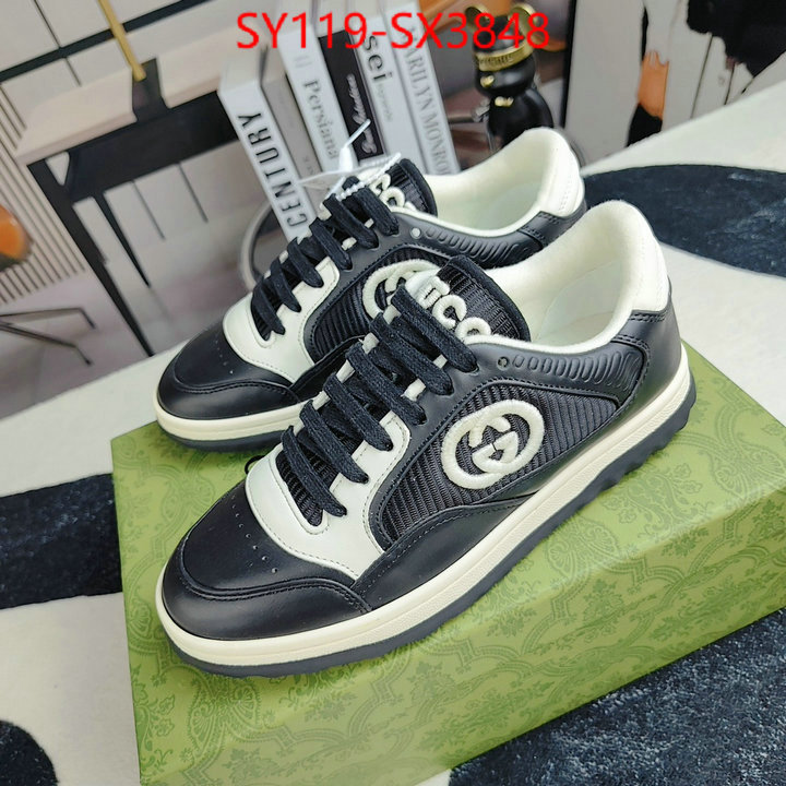 Men Shoes-Gucci best quality replica ID: SX3848 $: 119USD