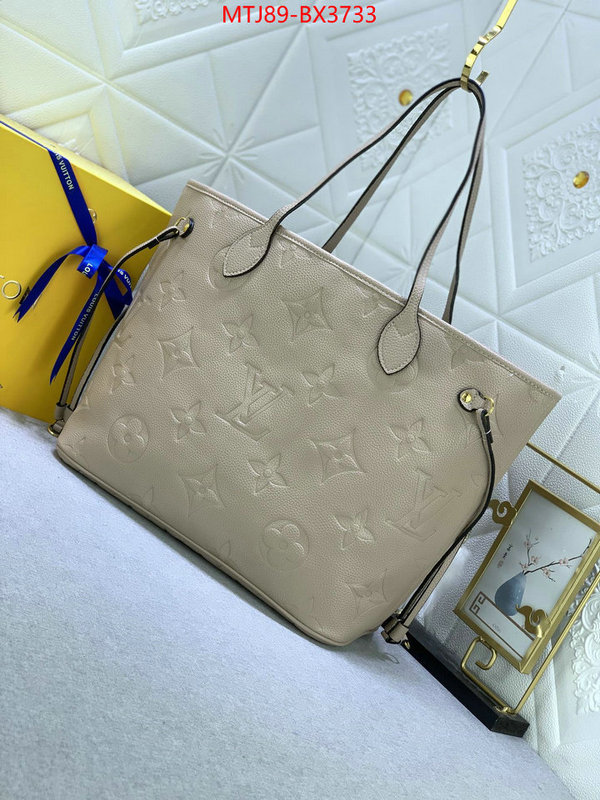 LV Bags(4A)-Neverfull- replica best ID: BX3733 $: 89USD,