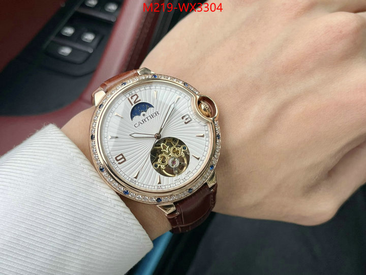 Watch(TOP)-Cartier what best designer replicas ID: WX3304 $: 219USD