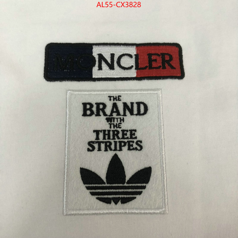 Clothing-Moncler high quality 1:1 replica ID: CX3828 $: 55USD