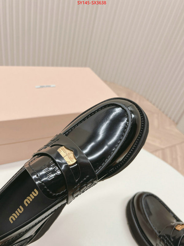 Women Shoes-Miu Miu outlet 1:1 replica ID: SX3638 $: 145USD