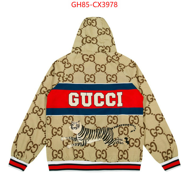 Clothing-Gucci replica wholesale ID: CX3978 $: 85USD