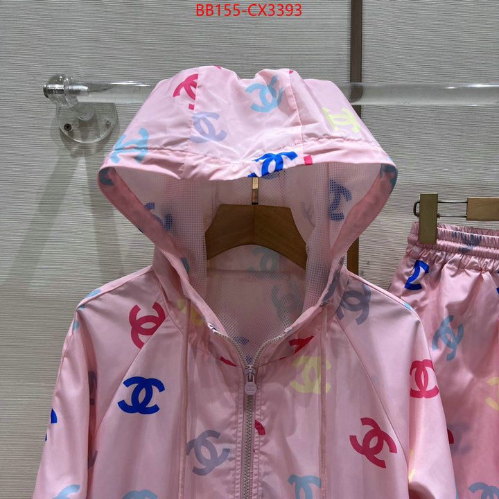 Clothing-Chanel are you looking for ID: CX3393 $: 155USD