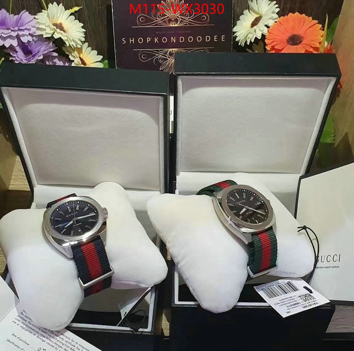 Watch(4A)-Gucci high quality perfect ID: WX3030 $: 115USD