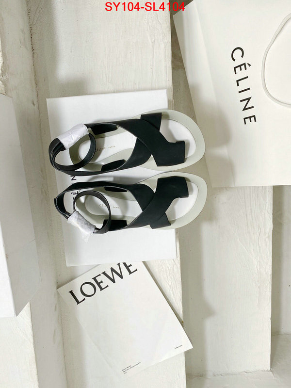 Women Shoes-CELINE top fake designer ID: SL4104 $: 104USD