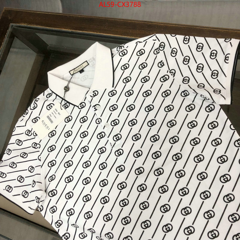 Clothing-Gucci customize best quality replica ID: CX3788 $: 59USD