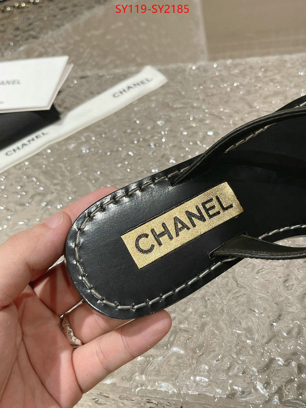Women Shoes-Chanel 2024 aaaaa replica 1st copy ID: SY2185 $: 119USD