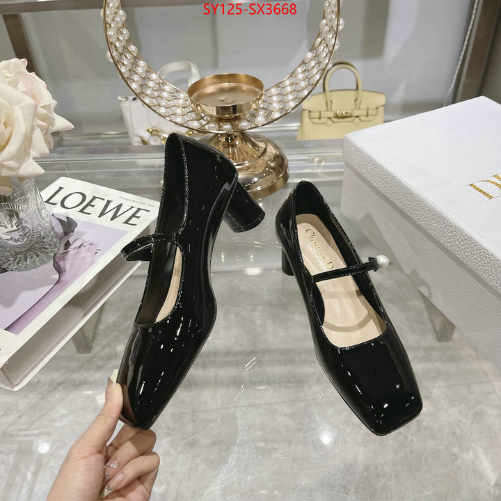 Women Shoes-Dior where can i buy the best quality ID: SX3668 $: 125USD