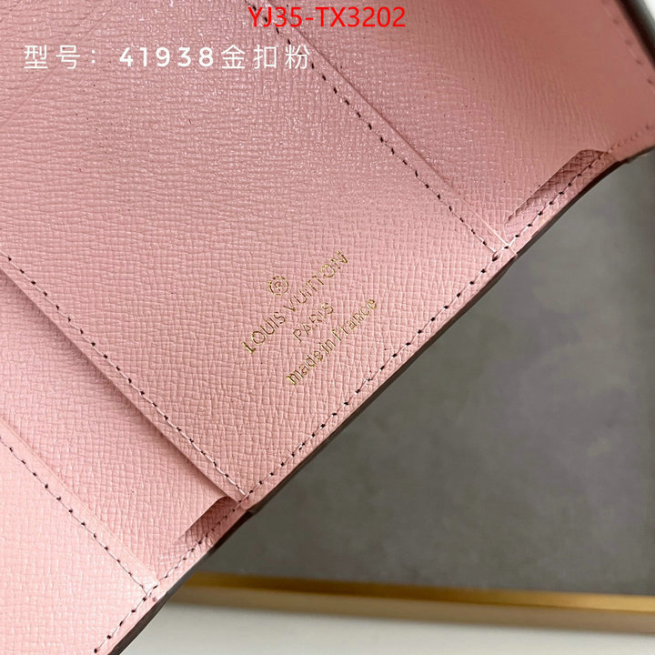 LV Bags(4A)-Wallet flawless ID: TX3202 $: 35USD,