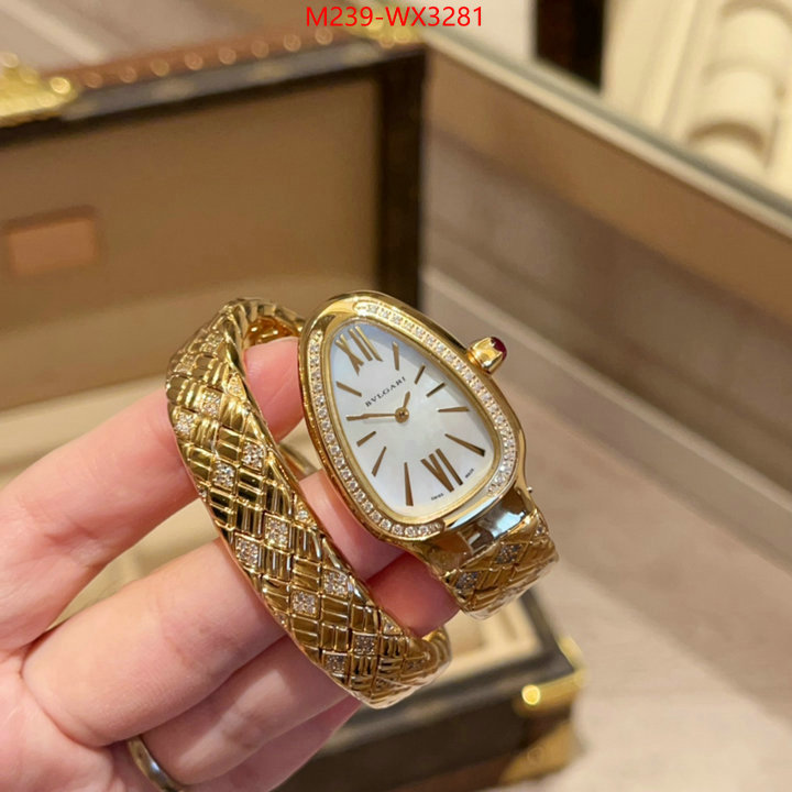 Watch(TOP)-Bvlgari designer replica ID: WX3281 $: 239USD