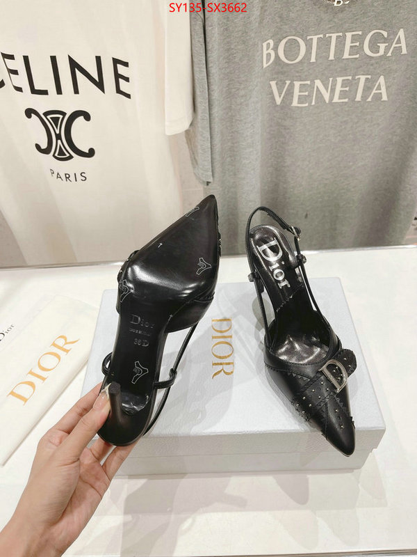 Women Shoes-Dior high-end designer ID: SX3662 $: 135USD