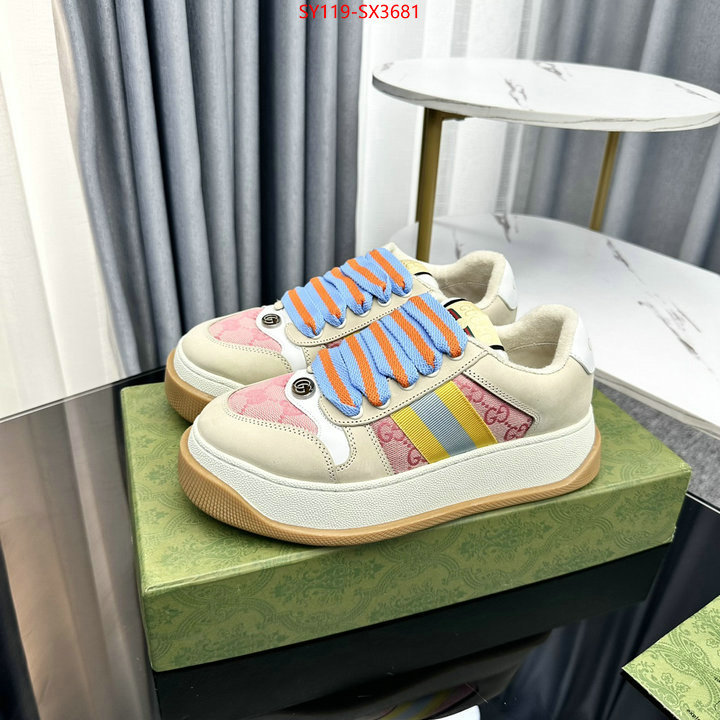 Women Shoes-Gucci aaaaa+ quality replica ID: SX3681 $: 119USD