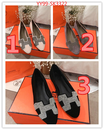 Women Shoes-Hermes buy aaaaa cheap ID: SK3322 $:99USD