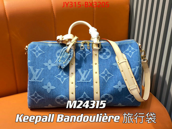 LV Bags(TOP)-Keepall BandouliRe 45-50- 7 star quality designer replica ID: BX3205 $: 315USD,