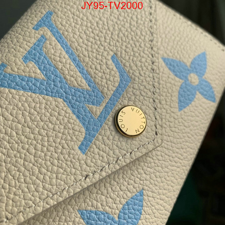 LV Bags(TOP)-Wallet 1:1 replica ID: TV2000 $: 95USD,