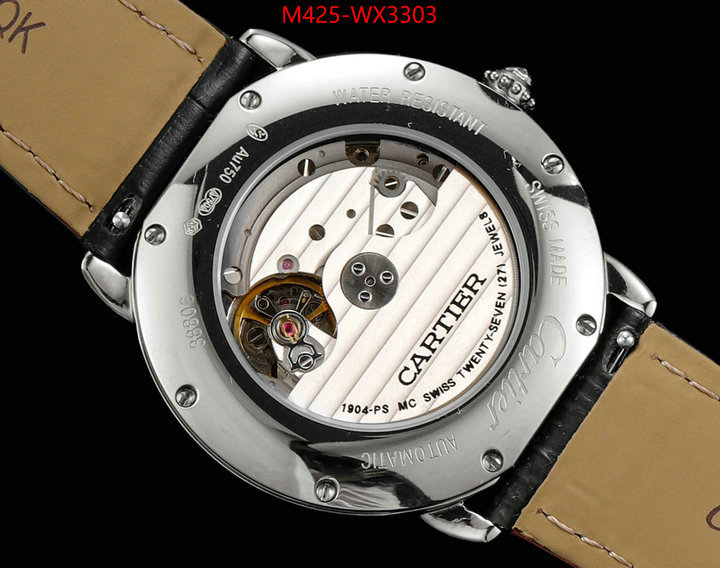 Watch(TOP)-Cartier wholesale replica shop ID: WX3303 $: 425USD