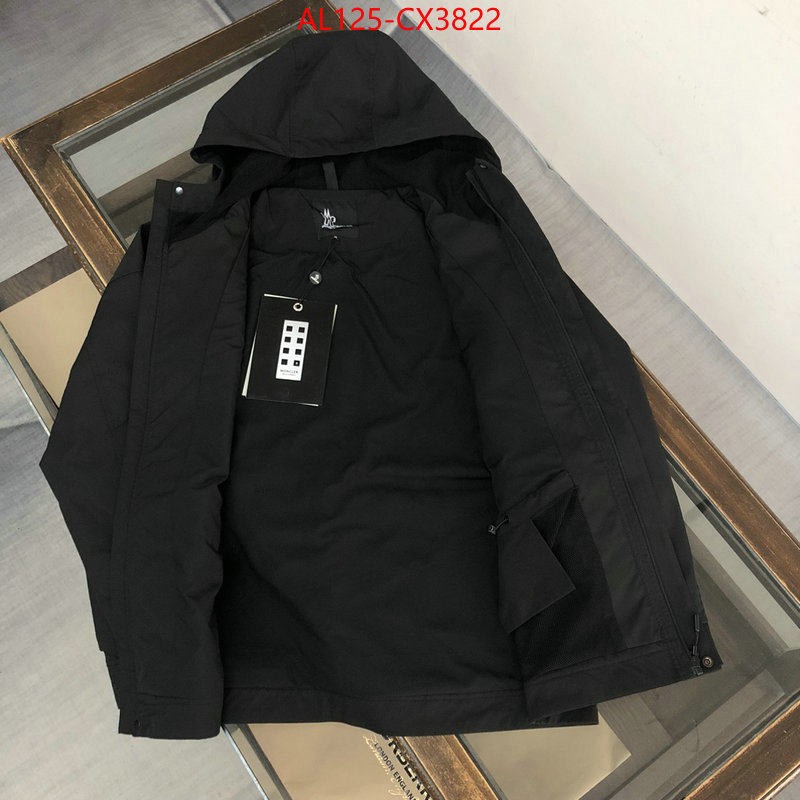 Clothing-Moncler aaaaa+ replica designer ID: CX3822 $: 125USD