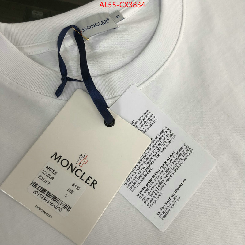 Clothing-Moncler what is a counter quality ID: CX3834 $: 55USD