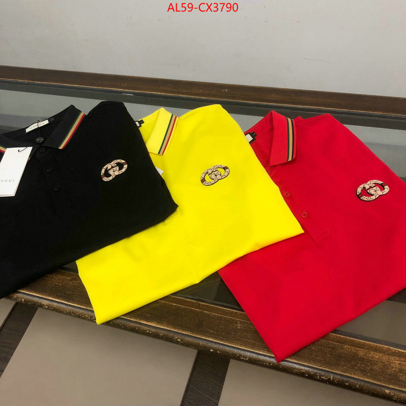 Clothing-Gucci where can i buy the best quality ID: CX3790 $: 59USD