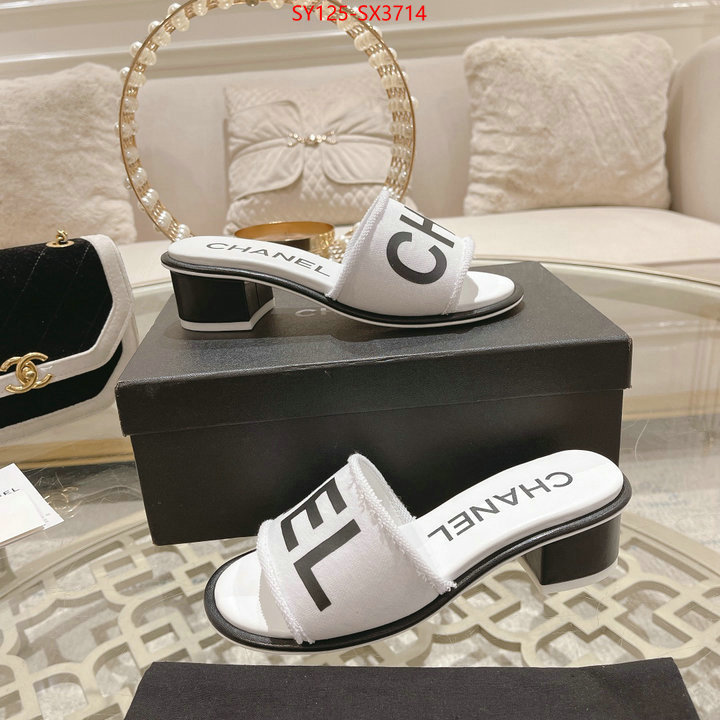 Women Shoes-Chanel wholesale 2024 replica ID: SX3714 $: 125USD