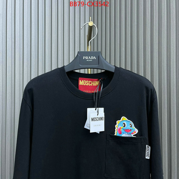 Clothing-Moschino best site for replica ID: CX3542 $: 79USD