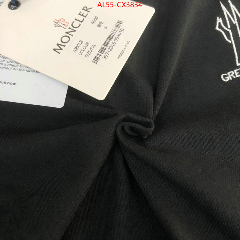 Clothing-Moncler what is a counter quality ID: CX3834 $: 55USD