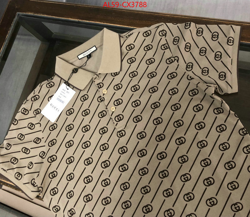 Clothing-Gucci customize best quality replica ID: CX3788 $: 59USD