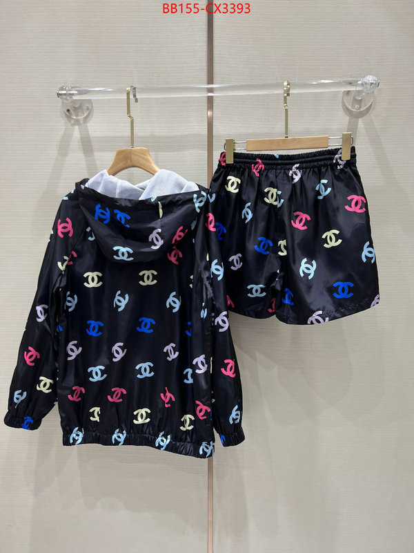 Clothing-Chanel are you looking for ID: CX3393 $: 155USD