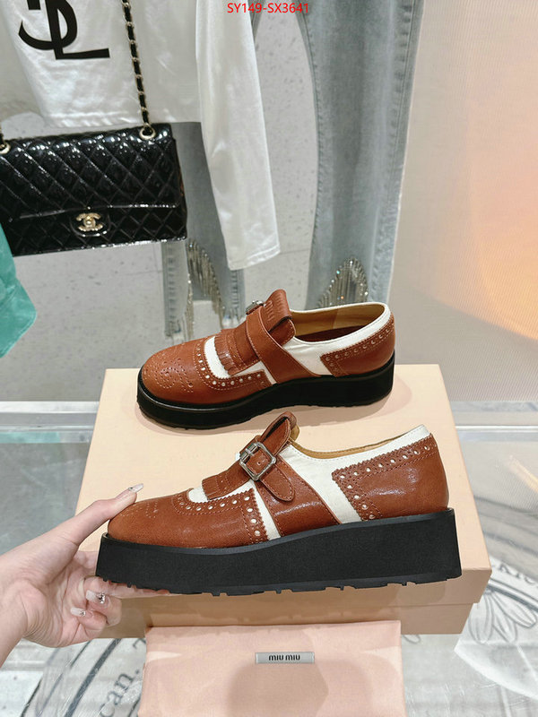 Women Shoes-Miu Miu 2024 replica ID: SX3641 $: 149USD