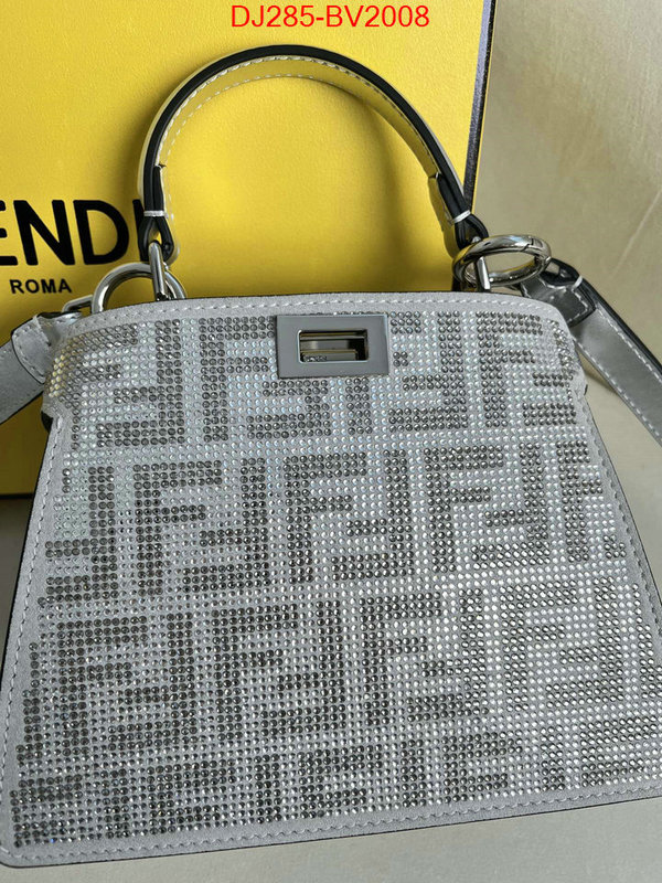 Fendi Bags(TOP)-Peekaboo what's the best place to buy replica ID: BV2008