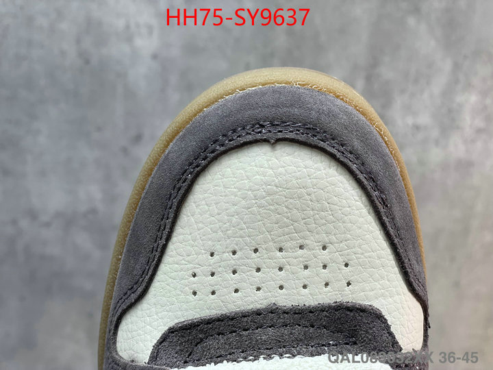 Men Shoes-Fendi best luxury replica ID: SY9637 $: 75USD