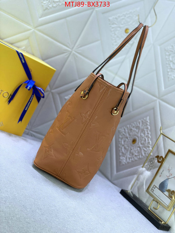 LV Bags(4A)-Neverfull- replica best ID: BX3733 $: 89USD,