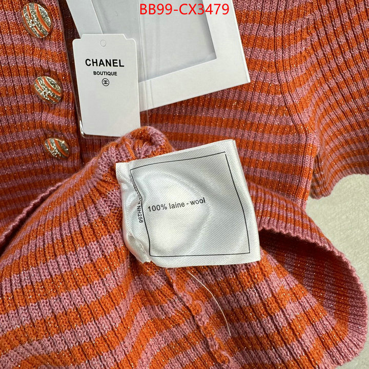 Clothing-Chanel website to buy replica ID: CX3479 $: 99USD