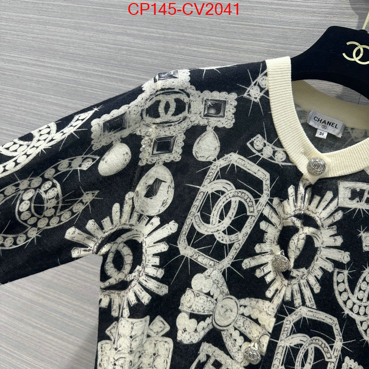 Clothing-Chanel replica designer ID: CV2041 $: 145USD