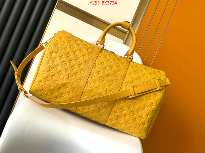 LV Bags(TOP)-Keepall BandouliRe 45-50- replica wholesale ID: BX3734 $: 255USD,